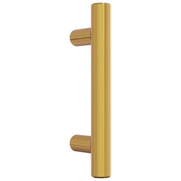 Gold Stainless Steel Cabinet Handles - 10 pcs, 64 mm | HipoMarket