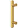 Gold Stainless Steel Cabinet Handles - 10 pcs, 64 mm | HipoMarket