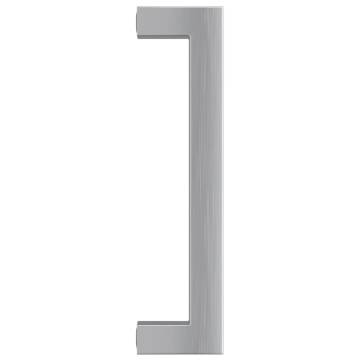 Cabinet Handles 10 pcs Silver 128 mm Stainless Steel - Hipomarket