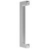 Cabinet Handles 10 pcs Silver 128 mm Stainless Steel - Hipomarket