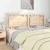 Bed Headboard 185.5x4x100 cm Solid Pine Wood Colour natural Size 185.5 x 100 cm Quantity in Package 1 