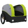 Bike Trailer Black and Green 30 kg Iron – Durable & Versatile