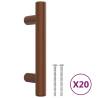 20 pcs Bronze Cabinet Handles - Stainless Steel | Hipomarket