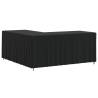 L-shaped Sofa Cover Black - Waterproof & UV-Resistant | Hipomarket