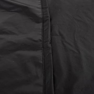 L-shaped Sofa Cover Black - Waterproof & UV-Resistant | Hipomarket