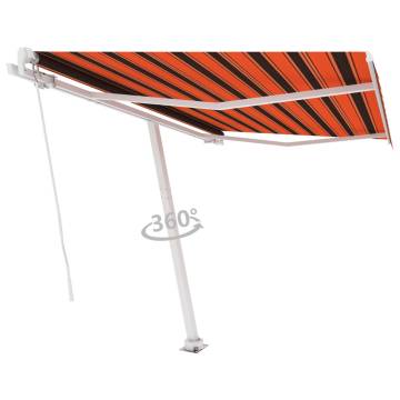 Freestanding Manual Retractable Awning 350x250 cm | Hipomarket