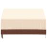 Waterproof 2-Seater Bench Cover Beige | 600D Oxford 137x97 cm