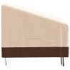 Waterproof 2-Seater Bench Cover Beige | 600D Oxford 137x97 cm