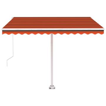 Freestanding Manual Retractable Awning 350x250 cm | Hipomarket