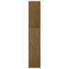 Honey Brown Book Cabinet & Room Divider - Solid Pinewood