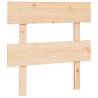 Stylish Solid Pine Bed Headboard - 93.5x3x81 cm