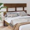 Bed Headboard Honey Brown 144x3x81 cm Solid Wood Pine Colour honey brown Size 144 x 81 cm Quantity in Package 1 