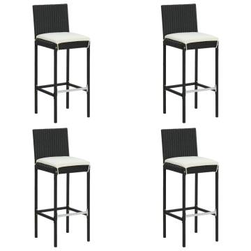 5 Piece Garden Bar Set with Cushions - Stylish & Comfortable