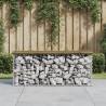 Garden Bench Gabion Design 103x31.5x42 cm Impregnated Wood Pine Colour dark brown Size 103 x 31,5 x 42 cm Quantity in Package 1 Number of 