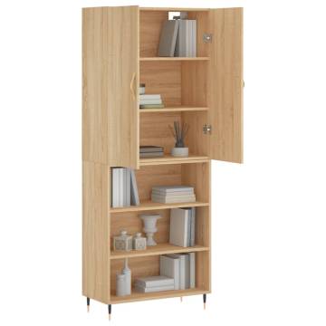 Elegant Highboard Sonoma Oak - Stylish Storage Solution