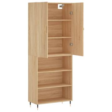 Elegant Highboard Sonoma Oak - Stylish Storage Solution