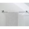 Kleine Wolke Towel Rail Luno Silver - Stylish Bathroom Solution