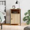 Bedside Cabinet Sonoma Oak 40x42x60 cm Engineered Wood Colour sonoma oak Quantity in Package 1 