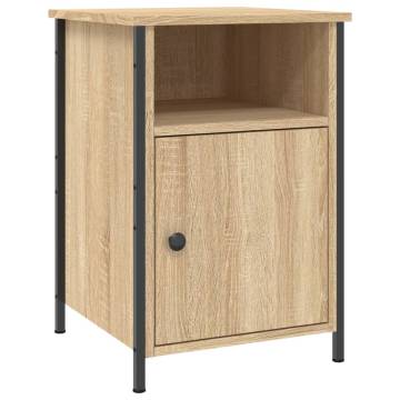 Sonoma Oak Bedside Cabinet - Stylish & Durable Storage