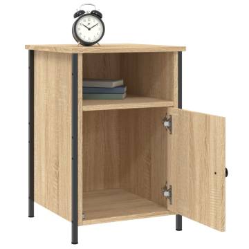 Sonoma Oak Bedside Cabinet - Stylish & Durable Storage