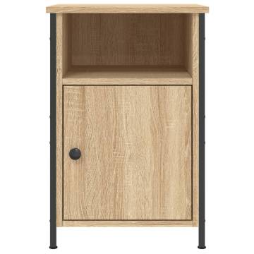 Sonoma Oak Bedside Cabinet - Stylish & Durable Storage