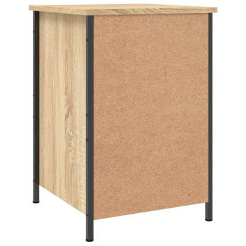 Sonoma Oak Bedside Cabinet - Stylish & Durable Storage