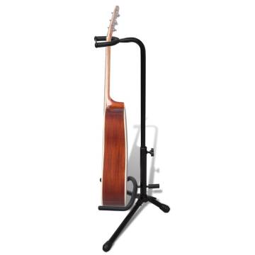 Adjustable Single Guitar Stand - Foldable & Durable Design