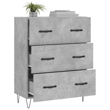 Concrete Grey Sideboard - Stylish & Sturdy | HIPO Market