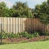 Chain Link Fence with Spike Anchors Anthracite 1x10 m | HipoMarket