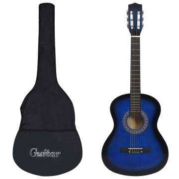 Classical Guitar for Beginners - Blue 3/4 with Bag