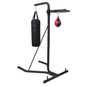 Box Stand 2 Way - Durable Punching Bag Holder & Speedball Plate