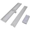 Linear Shower Drain Set - 830x140mm Stainless Steel | HipoMarket