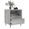 Stylish Grey Sonoma Bedside Cabinets - 2 pcs | Hipomarket UK