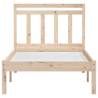 Solid Wood Pine Bed Frame 90x200 cm - Stylish & Durable