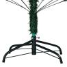 Artificial Pre-lit Christmas Tree - 210 cm Green PVC with Balls