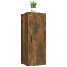 Hanging Wall Cabinet Smoked Oak - 34.5x34x90 cm