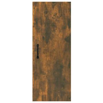 Hanging Wall Cabinet Smoked Oak - 34.5x34x90 cm