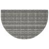 Garden Table Grey 80x50x75 cm Poly Rattan | Hipomarket UK