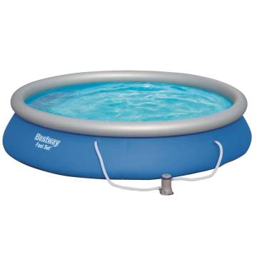 Bestway 457x84 cm Fast Set Swimming Pool Set - Summer Fun!