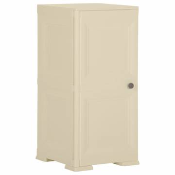 Plastic Cabinet 40x43x85.5 cm - Angora White Wood Design