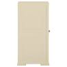 Plastic Cabinet 40x43x85.5 cm - Angora White Wood Design