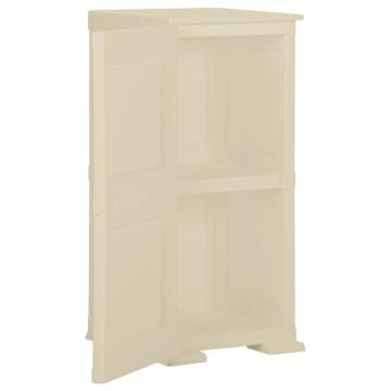 Plastic Cabinet 40x43x85.5 cm - Angora White Wood Design