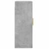 Wall Mounted Cabinets - 2 pcs Concrete Grey Engineered Wood