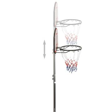 Adjustable Basketball Stand Black 216-250 cm - Hipomarket