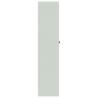 Light Grey Steel File Cabinet - 90x40x180 cm | Hipomarket