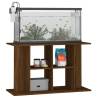 Aquarium Stand Brown Oak - 100x40x60 cm Engineered Wood