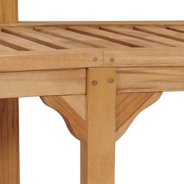 Banana Bench 180 cm - Elegant Solid Teak Wood