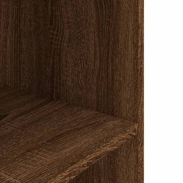 Aquarium Stand Brown Oak - 100x40x60 cm Engineered Wood