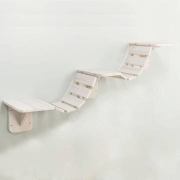 TRIXIE Wall-mounted Cat Climbing Ladder - 150x30 cm White