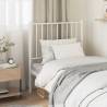 Metal Headboard White 80 cm Colour white Size 80 cm Quantity in Package 1 